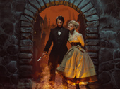 Josh Groban as Sweeney Todd and Annaleigh Ashford as Mrs. Lovett in Sweeney Todd.