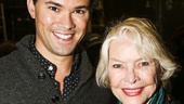 Hamilton - backstage - 10/15 - Andrew Rannells and Ellen Burstyn